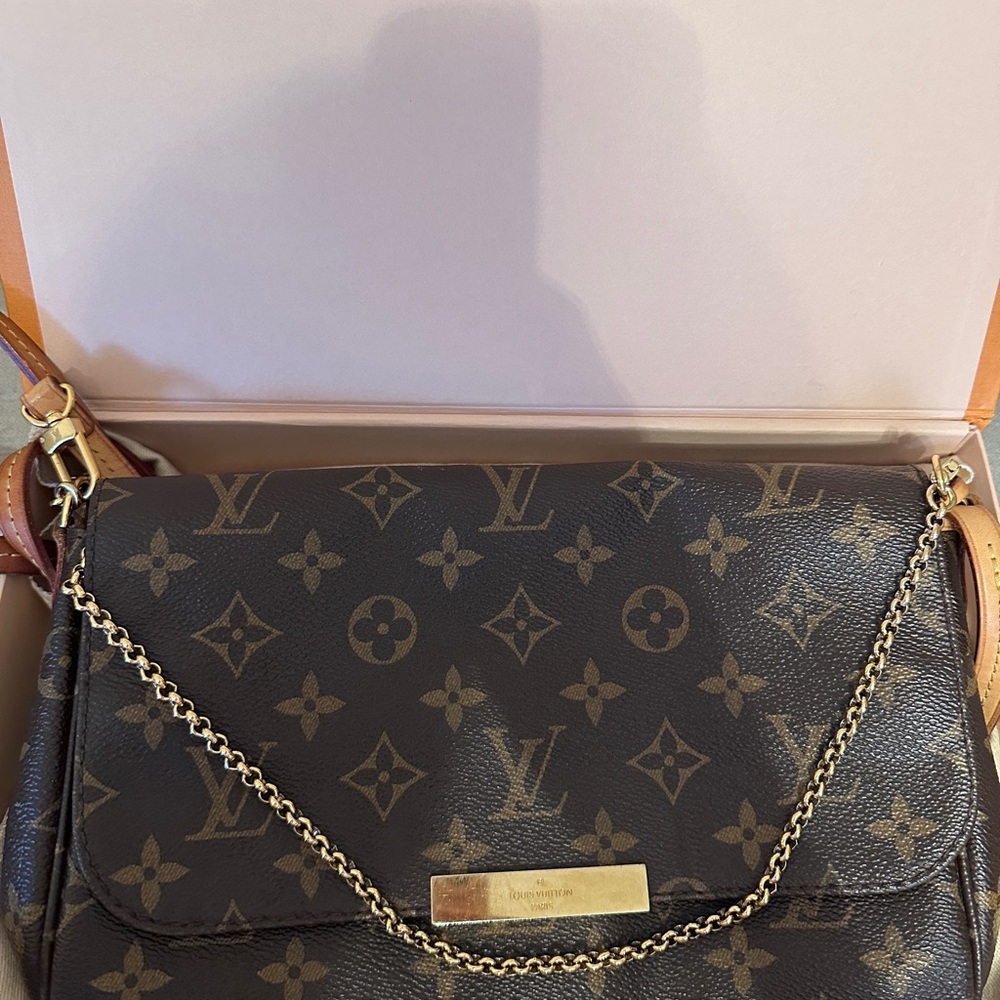 Favorite MM Louis Vuitton Brown Monogram Shoulder Bag - Vintage (great conditio)